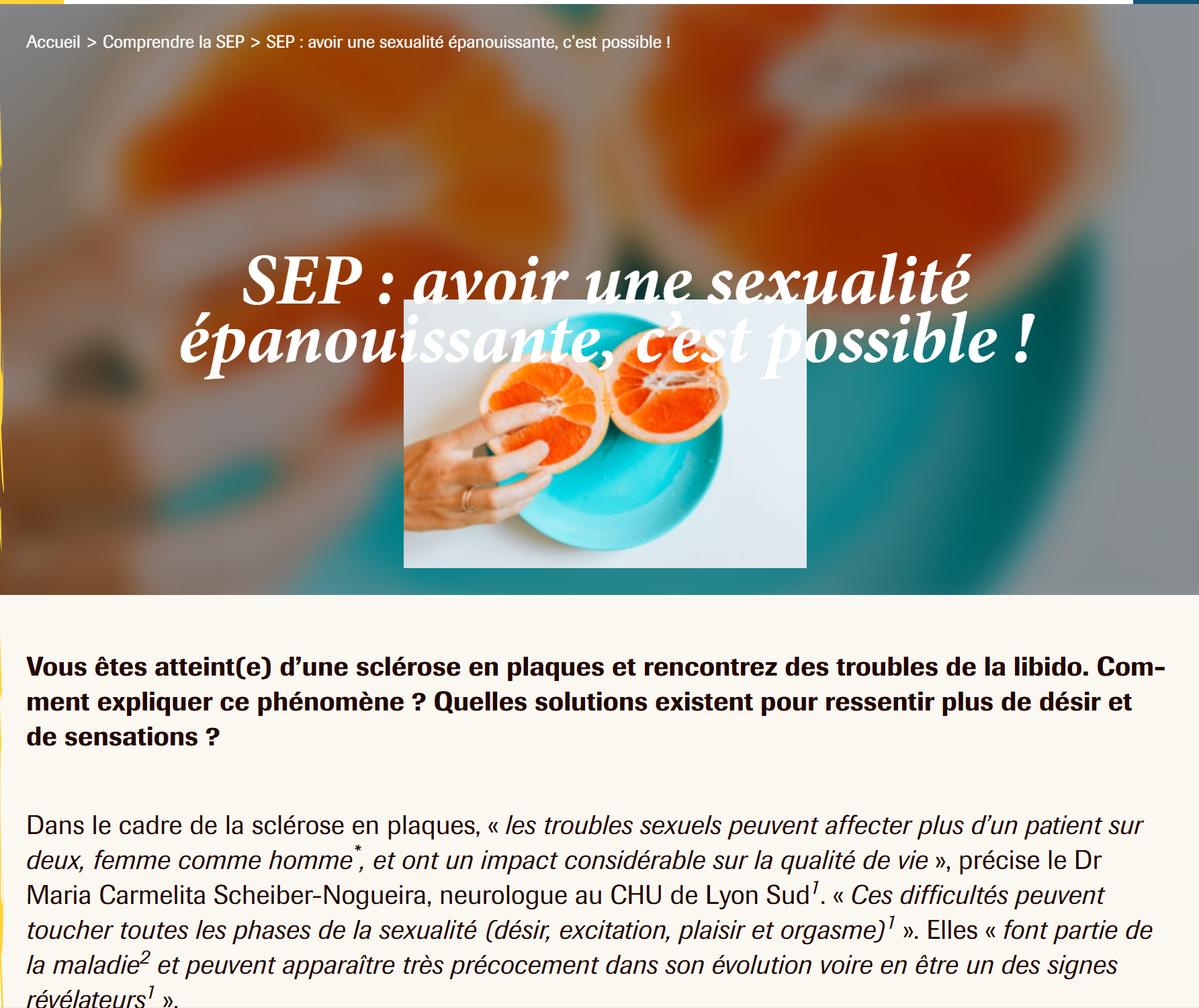 SEP : Avoir une sexualité épanouissante, c’est possible !